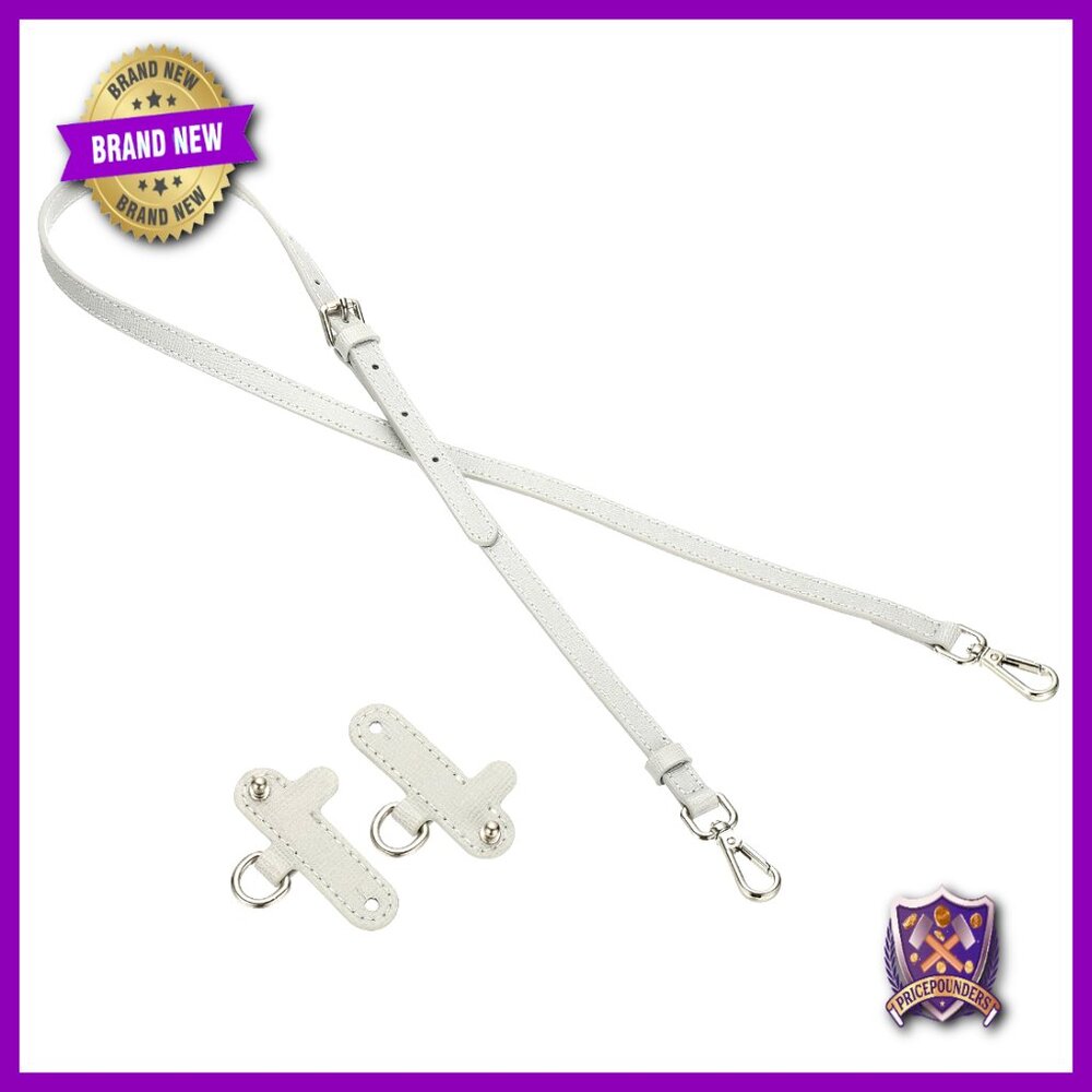 Leather Shoulder Strap Adjustable Replacement Cro… - image 1